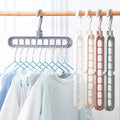 Rotating Clothes Drying Rack 9 Holes 360