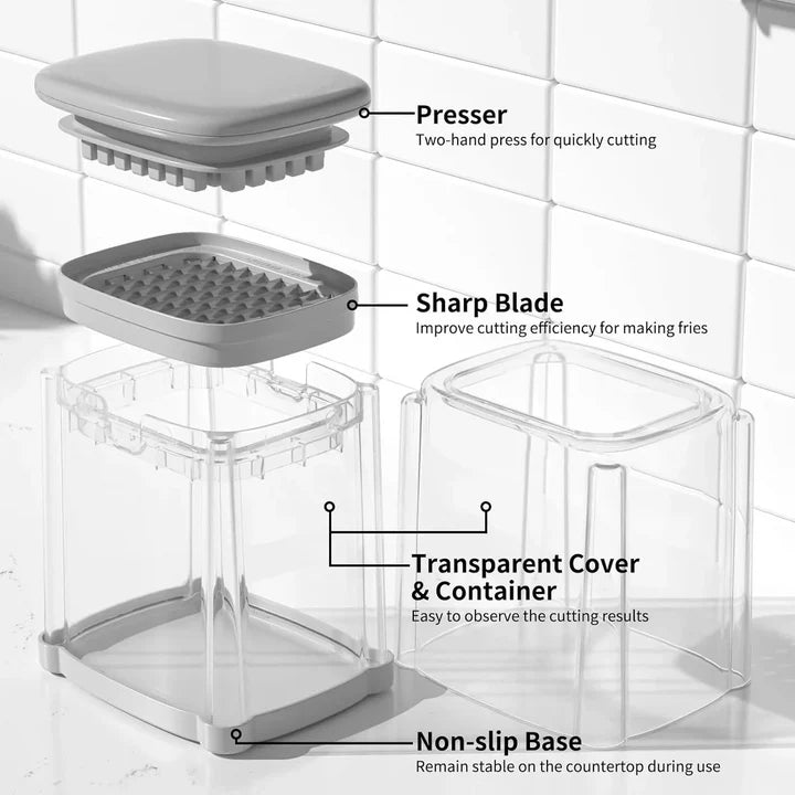 Fruit & Vegetable Slicer 4-in-1