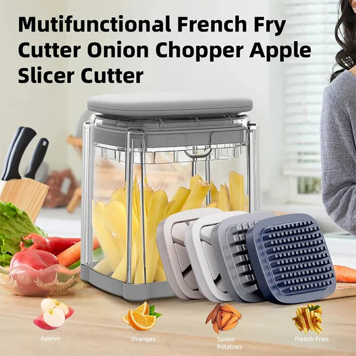 Fruit & Vegetable Slicer 4-in-1