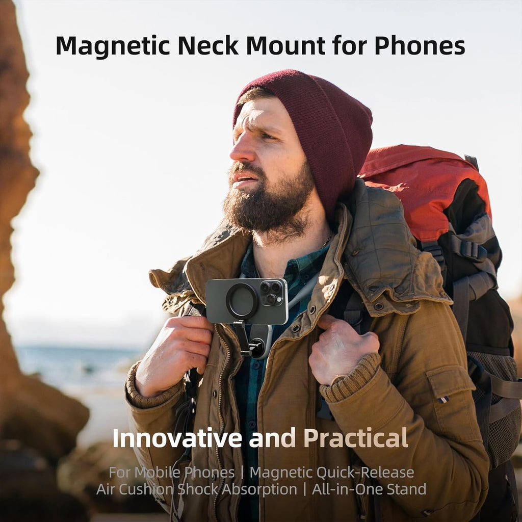 Magnetic Neck Phone Stand Neck