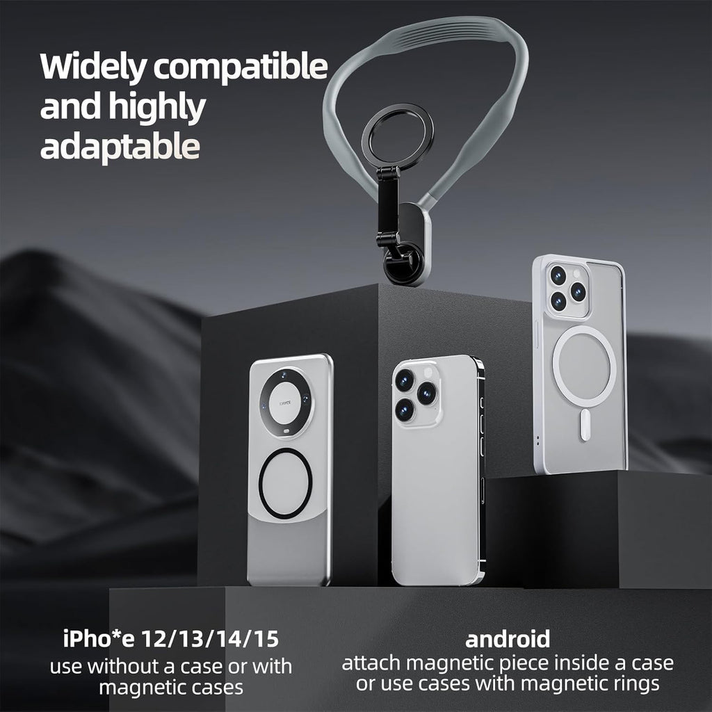 Magnetic Neck Phone Stand Neck