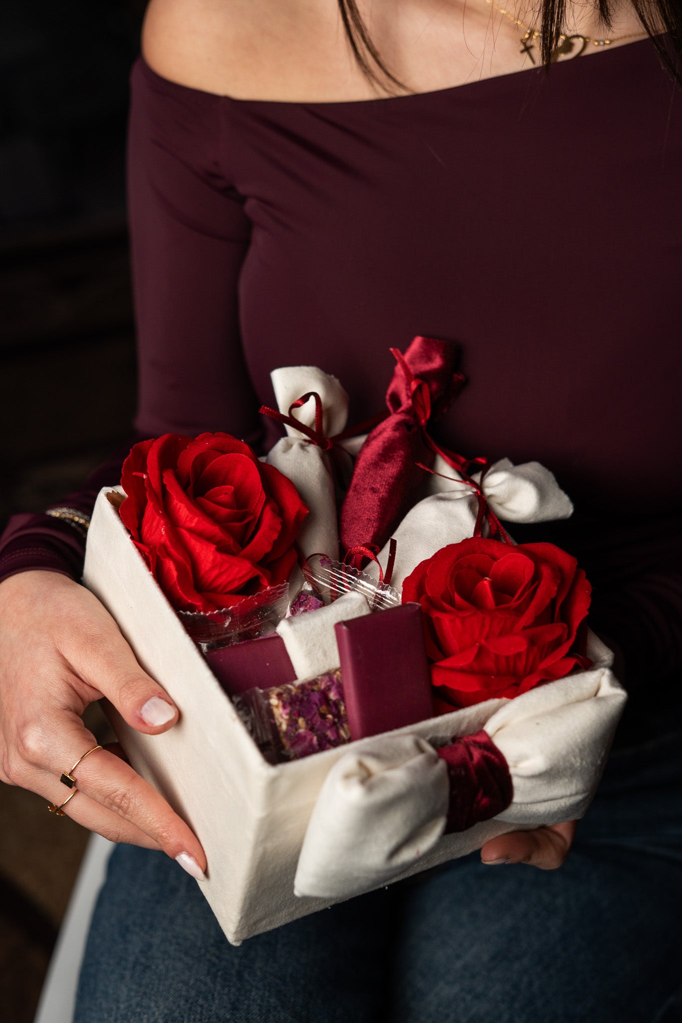 Velvet Rose Chocolate Box